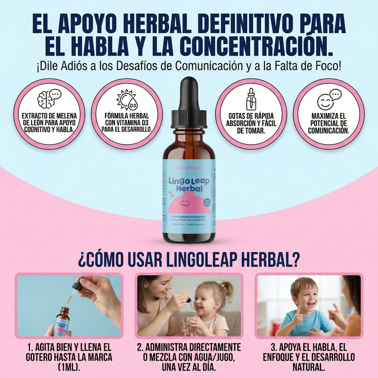 Lingo Leap® - Porque cada palabra de tu hijo importa - 30 ml