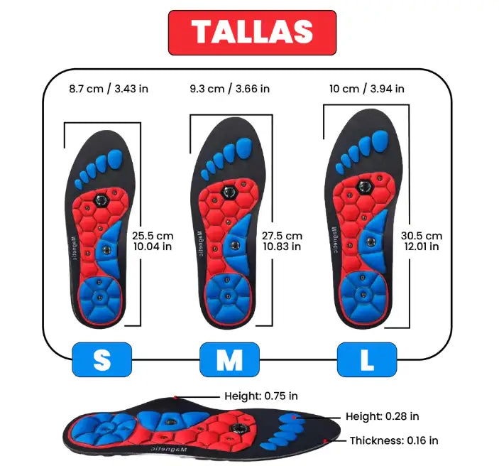 MagniFlex™ - Plantillas que disminuyen cansancio y hormigueo