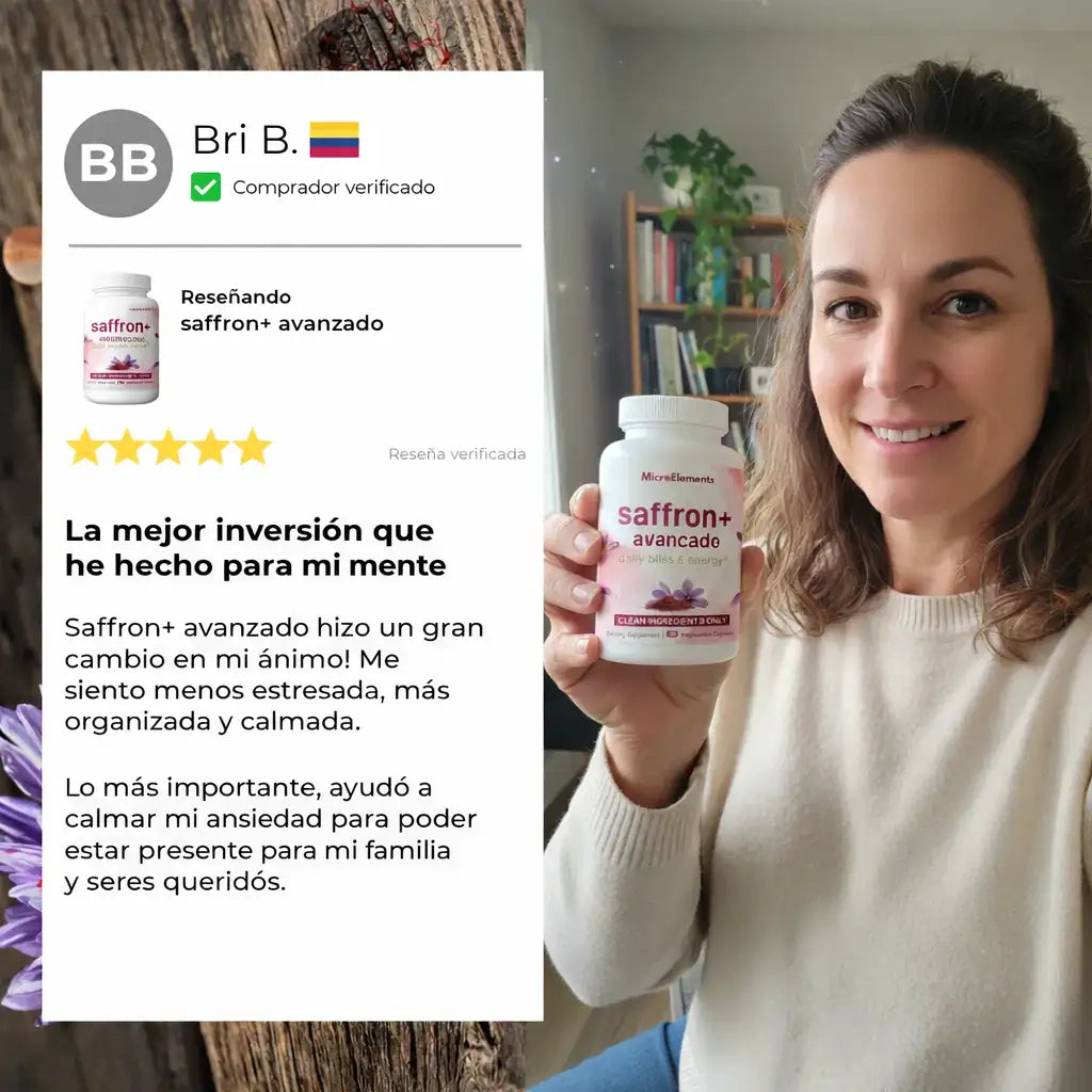 Saffron Advanced® - Menos ruido mental, mas bienestar